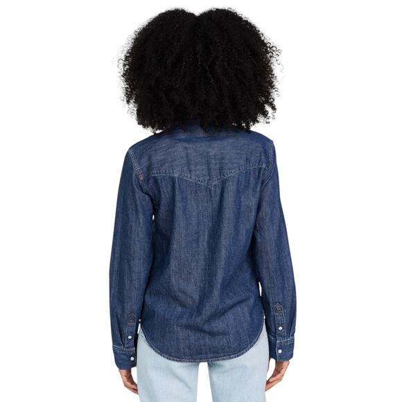 LEVI'S Iconic Western Shirt in Air Space 3 S - Picture 4 of 14